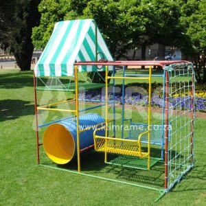 10.1 Junior Jungle Gym With 4 Seater Doubleswing