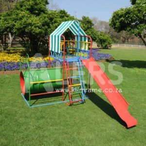 13.2 Baby Jungle Gym With Tent + 2m Steel Slide