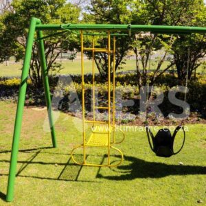 64. Swing Attachment With 1 Tyre Swing + See Saw Swing