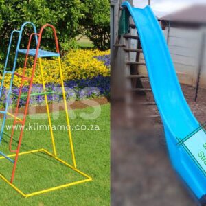 77.2 Jumbo Slide Stand + 5m Jumbo Swimming Pool Fibreglass Slide