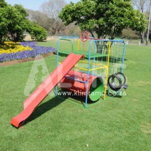 8.2 Junior Jungle Gym Without Tent + 2m Steel Slide
