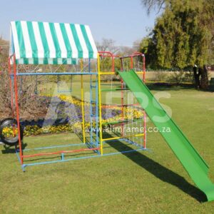 1.2 Standard Senior Jungle Gym + 3m Steel Slide